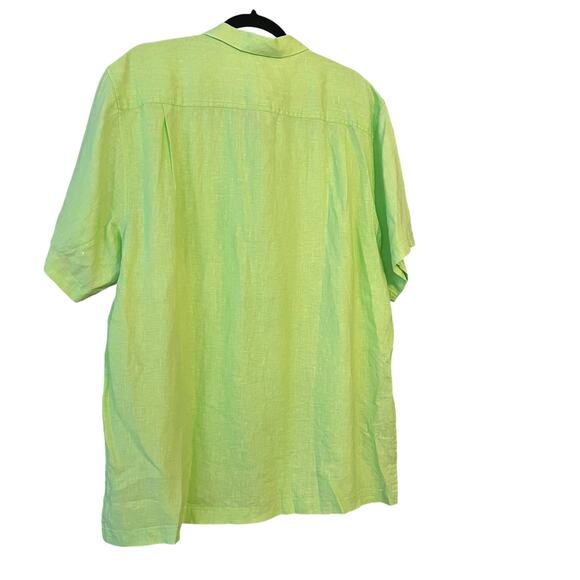 Tommy Bahama Linen Shirt Mens Large Button Up Beachy Summer Classic Lightweight - Picture 3 of 10